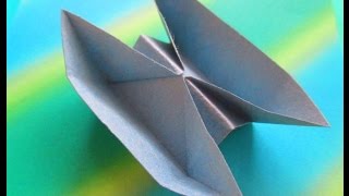 Como hacer un barco de papel Facil Origami 1 [upl. by Anar]