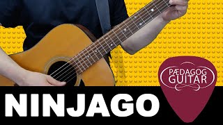 LEGO Ninjago theme quotOverturequot  Guitar akkorder  TABs [upl. by Eido6]