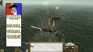 Naval Battle Visual Guide Empire Total War Hints and Tips [upl. by Leuams]