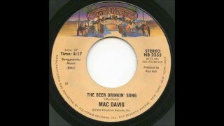 Mac Davis  The Beer Drinking Song [upl. by Inohs]