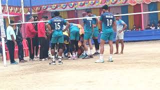 Andhra Vs JABALPUR RAILWAY Paiksahi Volleyball Tournament 2024 volleyball [upl. by Hessler]