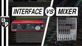 Audio Interface vs Mixer vs USB Mixer Which One Do You Need [upl. by Morra]