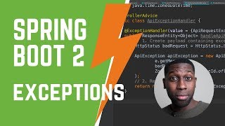 Spring Boot Tutorial  How To Handle Exceptions [upl. by Ellevart860]