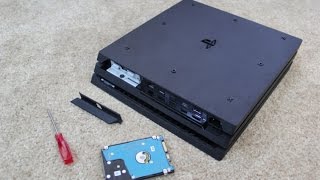 Tutorial How to Change PS4 Pro Hard Drive and Install System Software [upl. by Gwynne100]