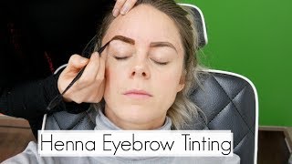 Henna Eyebrow Tinting [upl. by Hourigan]