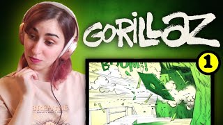 KPOP FAN REACTION TO GORILLAZ Rhinestone Eyes  Part 1 [upl. by Vedetta]