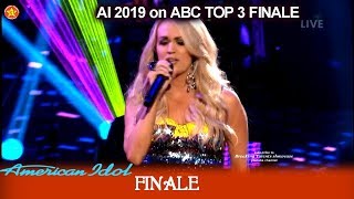 Carrie Underwood sings hit single “Southbound” Guest Performance  American Idol 2019 Finale [upl. by O'Neil]