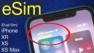 How to Activate eSIM on iPhone 12 XS XS Max and XR  Dual SIM [upl. by Eeb]