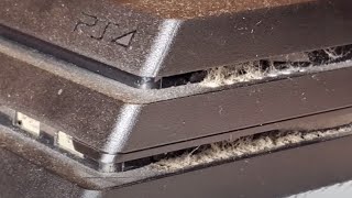 Safely cleaning my PS4 pro [upl. by Euqina155]