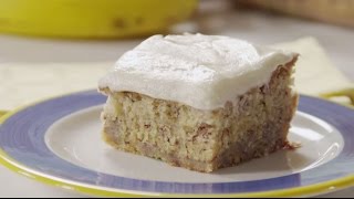 How to Make Banana Cake  Cake Recipes  Allrecipescom [upl. by Kori]