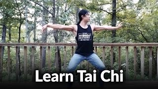 Tai Chi for Beginners  Easy 5Minute Form [upl. by Romilda]