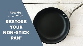 How to Restore a NonStick Pan [upl. by Allix]