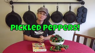 How to Pickle Homegrown Jalapeno Peppers [upl. by Myrna119]