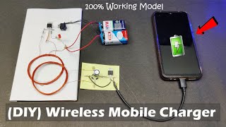 How to make Wireless Mobile Charger [upl. by Bancroft]