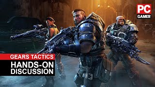 Gears Tactics  20 minutes of Gameplay and Discussion [upl. by Severn]