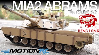 M1A2 Abrams  Heng Long TK60 RC Tank  Motion RC Overview [upl. by Anica201]