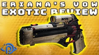 Destiny 2 Shadowkeep  Erianas Vow Review [upl. by Struve]