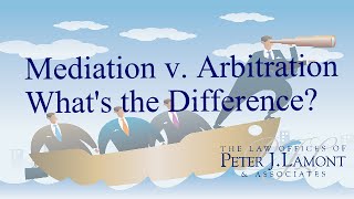 MediationArbitration Whats the Difference [upl. by Eiger]