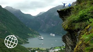 Geirangerfjord Norway Amazing Places [upl. by Marthena]