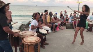 Byron Bay Drum circle [upl. by Nytsirk898]