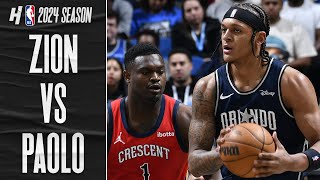 Zion Williamson vs Paolo Banchero DUEL Highlights 🔥 [upl. by Remo]