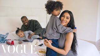 73 Questions With Kim Kardashian West ft Kanye West  Vogue [upl. by Elihu165]