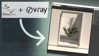 VRay for Rhino  Setting up a Render [upl. by Carie]