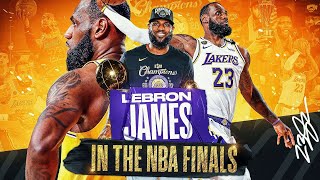 The BEST Of LeBrons 10 NBA Finals Appearances 👑 [upl. by Erlond834]