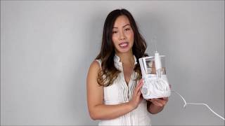 Waterpik Waterflosser demo and review [upl. by Vergos]