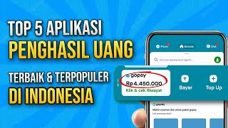 TERBUKTI MEMBAYAR Inilah 5 Aplikasi Penghasil Uang Terbaik amp Terpopuler Di Indonesia [upl. by Neelyaj]