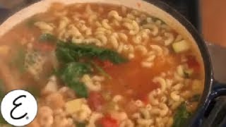 Minestrone Soup  Emeril Lagasse [upl. by Inoliel]