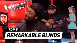 The Voice  MOST REMARKABLE Blind Auditions and FUNNIEST MOMENTS of 2017 [upl. by Notrom]