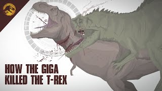 How the Giganotosaurus killed the TRex  InDepth Analysis  Jurassic World Dominion [upl. by Harl]