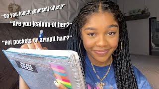 ASMR Asking You EXTREMELY Personal Questions Pt2 😋📝WRITING SOUNDS PEN NOMS [upl. by Gnoy646]