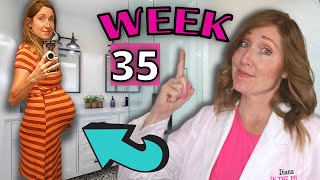 35 Weeks Pregnant  What to Expect at 35 Weeks in Months [upl. by Norbel577]