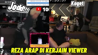 REZA ARAP DI TINGGAL STREAMING SENDIRIAN DI KERJAIN VIEWER [upl. by Erda]