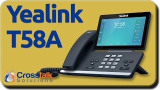 Yealink T58A [upl. by Notyad]