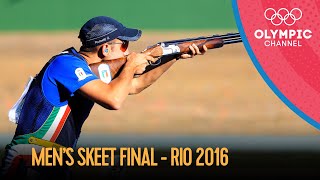 Mens Skeet Shooting Final  Rio 2016 Replays [upl. by Zelig]