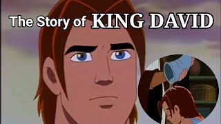 THE STORY OF KING DAVID  Full Animation Movie [upl. by Lesab571]