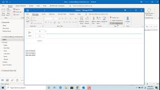 How to set Importance for an email in Outlook  Office 365 [upl. by Hayyifas]