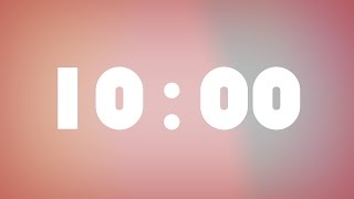 Simple 10 Minutes workout music timer [upl. by Walrath334]