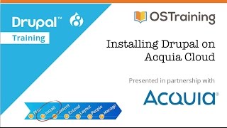 Drupal 8 Beginner Lesson 6 Installing Drupal on Acquia Cloud [upl. by Kingdon]