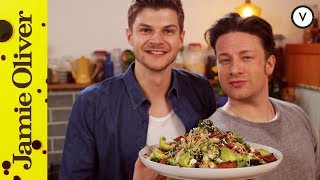 Jamie Oliver amp Jim Chapman Superfood Salad [upl. by Olotrab627]