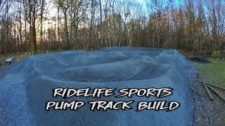 How to build a Pump Track in 5 Minutes  Ridelife Sports  MTB BMX  GoPro [upl. by Arehs321]