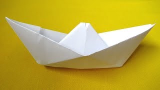 Como hacer un barco de papel  how to make a paper boat [upl. by Ras519]