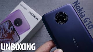 Nokia G10  Unboxing and Features Explored [upl. by Sirromed178]