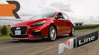 2019 Hyundai Elantra GT N Line Review  A Dual Clutch for Only 30000 [upl. by Truscott]