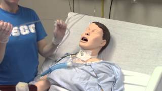 Tracheostomy Suctioning Tutorial [upl. by Fidelas845]