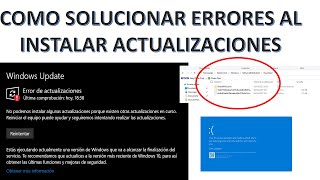 COMO SOLUCIONAR ERRORES EN WINDOWS UPDATE [upl. by Chabot]