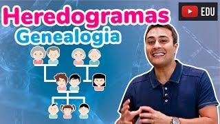 HEREDOGRAMA  GENEALOGIA  Prof Paulo Jubilut [upl. by Nigen863]